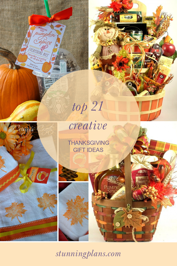 Top 21 Creative Thanksgiving Gift Ideas Home, Family, Style and Art Ideas